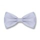 Gray Goose Polyester Solid Skinny Bow Tie