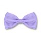 Purple Mimosa Polyester Solid Skinny Bow Tie
