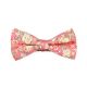 Bean Red, SeaShell, Mint green and Cranberry Cotton Floral Butterfly Bow Tie