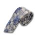 6cm Purple Monster and BurlyWood Polyester Paisley Skinny Tie