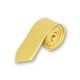 5cm Corn Yellow Polyester Solid Skinny Tie