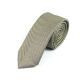 6cm Baby Blue and White Cotton Novelty Skinny Tie