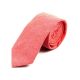 6cm Khaki Rose Cotton Solid Skinny Tie