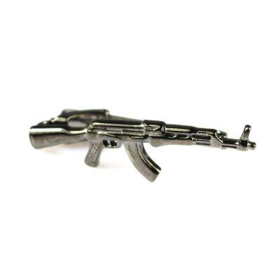 Gray Dolphin AK-47 Tie Bar