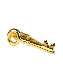 Gold Antique Key Tie Bar